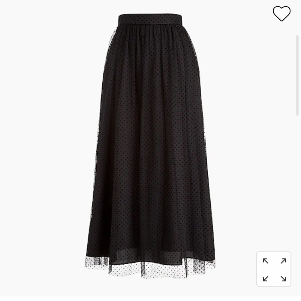 J.Crew Factory Tulle midi skirt